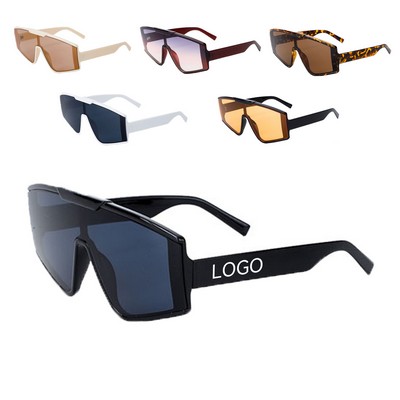 Bold Frame Punk Sunglasses
