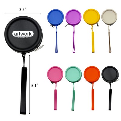 Compact Silicone Coin Pouch