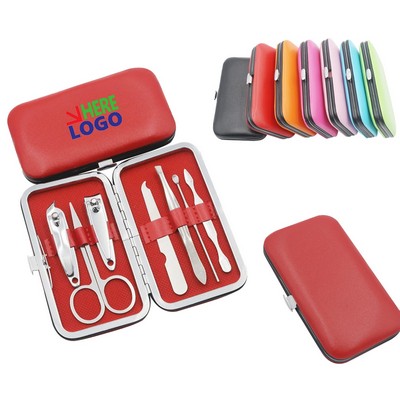 7-Piece Candy Nail Art Nail Clipper Gift Manicure Tool Set