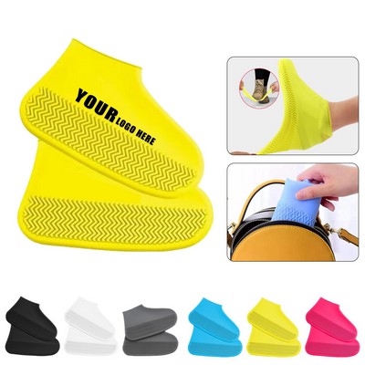 Portable Waterproof Silicone Shoe Covers