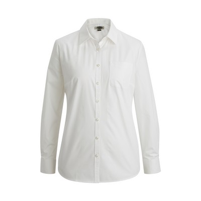 Edwards Shirts & Blouses - Women's 1-Pocket Essential Broadcloth Shirt