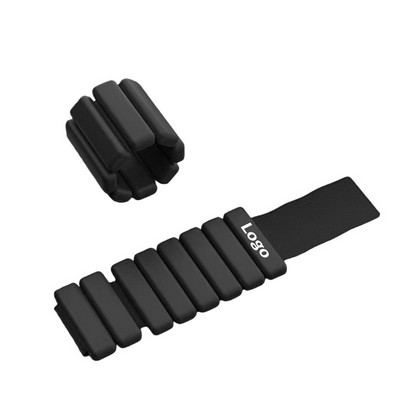 4Lbs Silicone Weighted Wrist and Ankle Bands for Swimming and Fitness