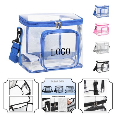 Large Clear PVC Travel lunch Bag