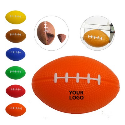 PU Foam Material Soft Decompression Rugby Ball Children Toy