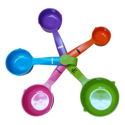 5-Piece Colorful Measuring Cup Set – Large Cup Size