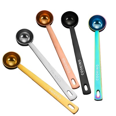 5ml-30ml 304 Stainless Steel Measuring Spoons-Coffee Scoop