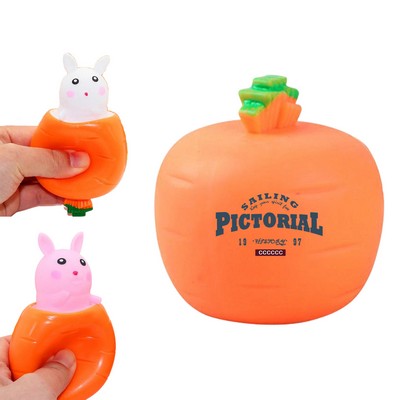 Carrot Rabbit Stress Relief Toy