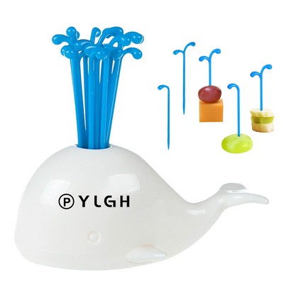 Whale Base Fruit Fork