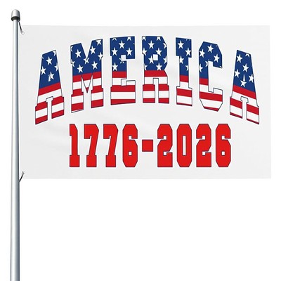 (3' x 5') America 250th Anniversary Flags