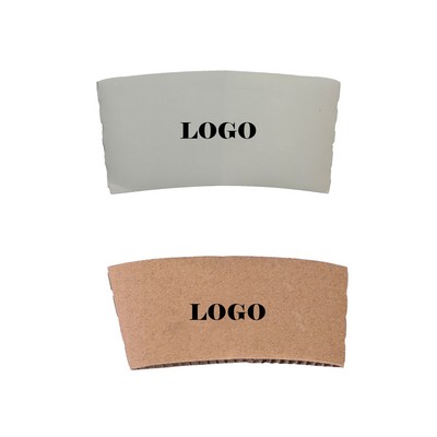 Kraft Paper Coffee Cup Sleeve
