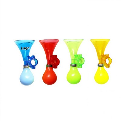 High-Pressure Bicycle Horn for Cyclists and Kids with Loud Air-Powered Sound