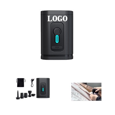 Compact Electric Portable Vacuum Storage Inflator Pump