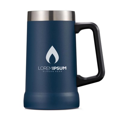 Insulated Beer Stein, 24/32oz Stainless Steel Double Walled Beer Mug Giant Bar Drinkware Metal Beer