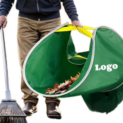 Portable Foldable Garden Leaf Bag Heavy-Duty Yard Waste Collector