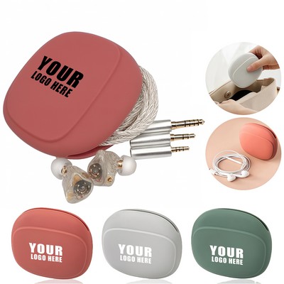 Silicone Earphone Storage Bag