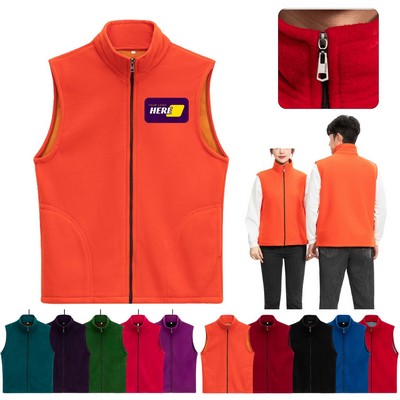 Fleece Vest with 2 Pockets