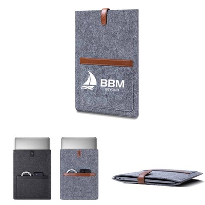 Felt Dustproof Laptop Sleeve