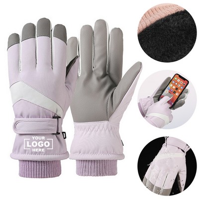 Waterproof Touchscreen Ski Gloves