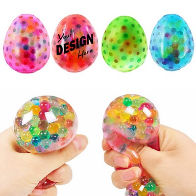 Egg Shaped Sensory Water Bead Stress Ball Fidget Toy