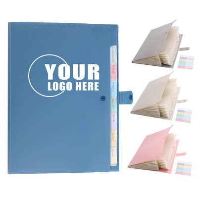 A4 Expanding File Folder Durable PP