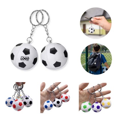 Mini Football Keychain