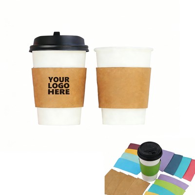 Kraft Coffee Cup Sleeves