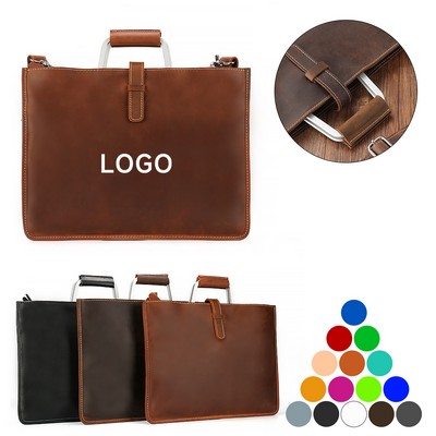 Buffalo Leather Briefcase