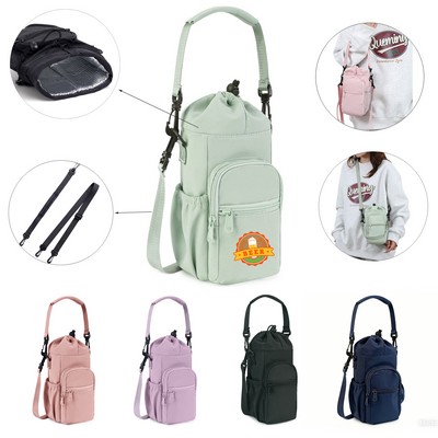 Insulated Crossbody Bottle Bag