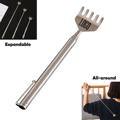 Pen-Shaped Extendable Stainless Steel Back Scratcher