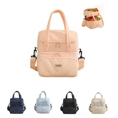 Polyester Large Capacity Double Layer Camping Insulation Bag