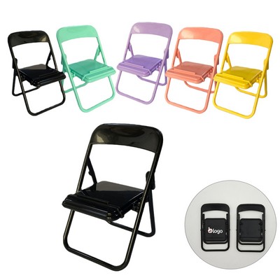 Mini Foldable Chair Phone Stand