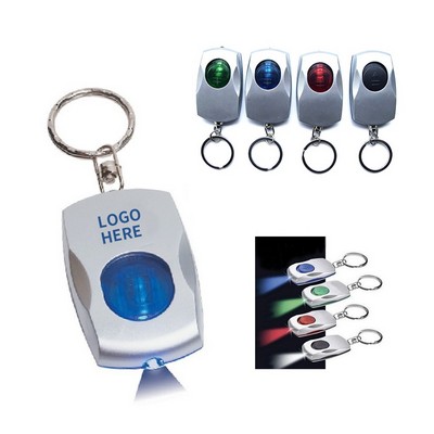 Rectangular LED Keychain Light