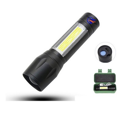 Mini LED Flashlight With USB-C Rechargeable