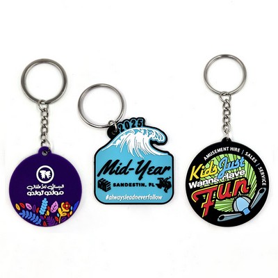 Custom PVC Soft Rubber Keychain