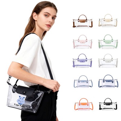 PVC Waterproof Transparent Tote Bag