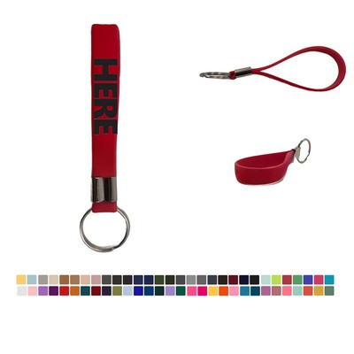 Silicone Wristband Keychain