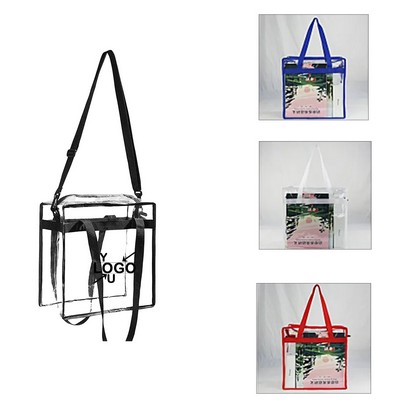 Transparent PVC Tote Bag