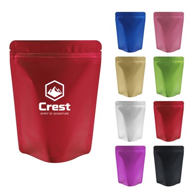 Resealable Aluminum Foil Ziplock Bag Stand Up Pouch 7.8"x5.5"