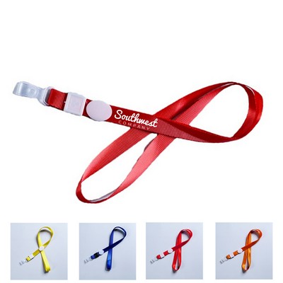 Polyester Fabric Lanyard