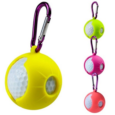 Silicone Golf Ball Holder with Hook