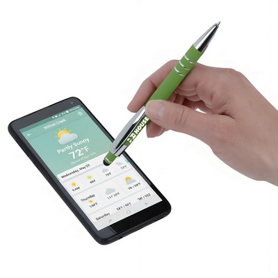 Promotional Engraved Soft Touch Stylus Pen