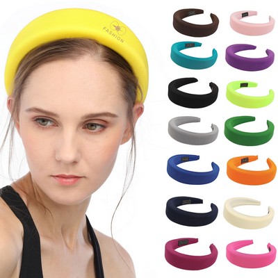 Candy-Colored Wide Hair Hoop