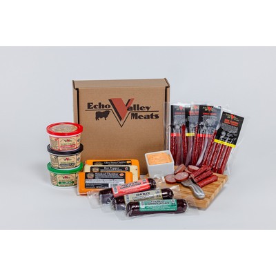 Summer Sausage & Cheese Party Assortment Set