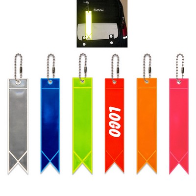 Reflective Safety Tag Pendant 5.9" x 1.2"