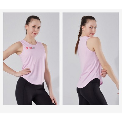 Women's Bird's-Eye Mesh Muscle Tank