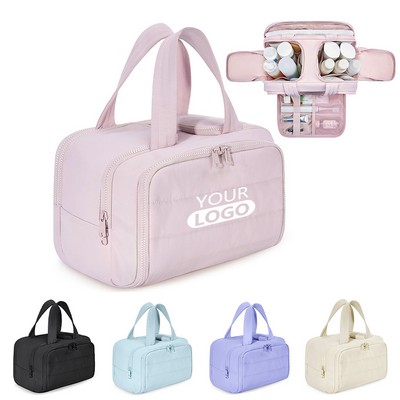Puffy Wide Open Travel Toiletry Bag