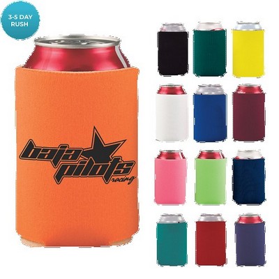 Collapsible Foam Can Cooler Holder-2 Sides