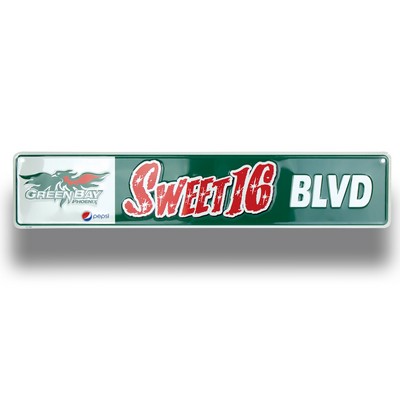 Custom Embossed Street Sign (5"x24")