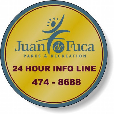 Dull Gold Foil Paper Roll Labels Stock Circle (1.125" Dia.)