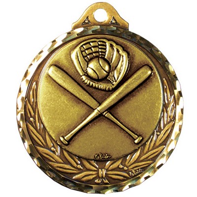 Stock Diamond Struck Medal (Baseball General) 2 3/4"